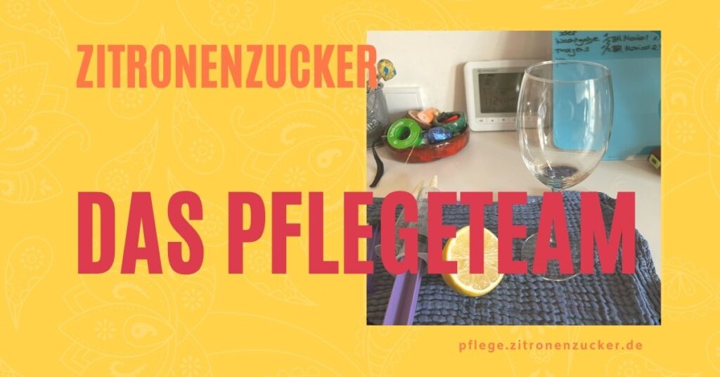 Grafik mit PflegeTeam Zitronenzucker
